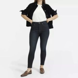 EVERLANE The Curvy Hi-Rise Skinny 26 Dark Wash